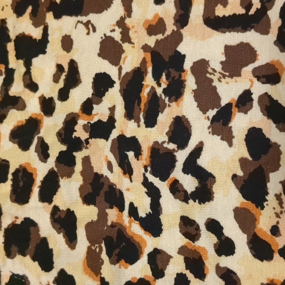 NWT Shiela Rose leopard print tank top size large - Picture 3 of 5